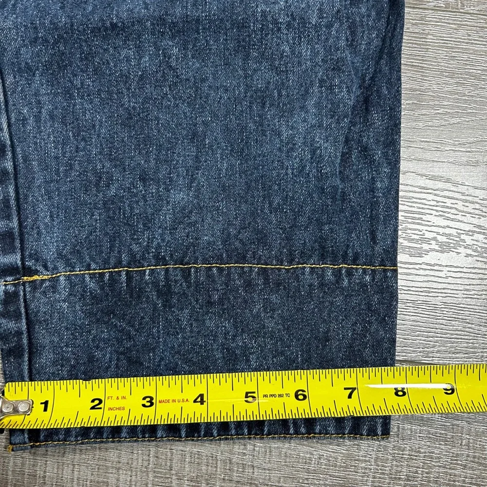 Vintage Jordache Cargo‎ Denim Jeans 44x36 Made in Singapore Utility 90s Relaxed